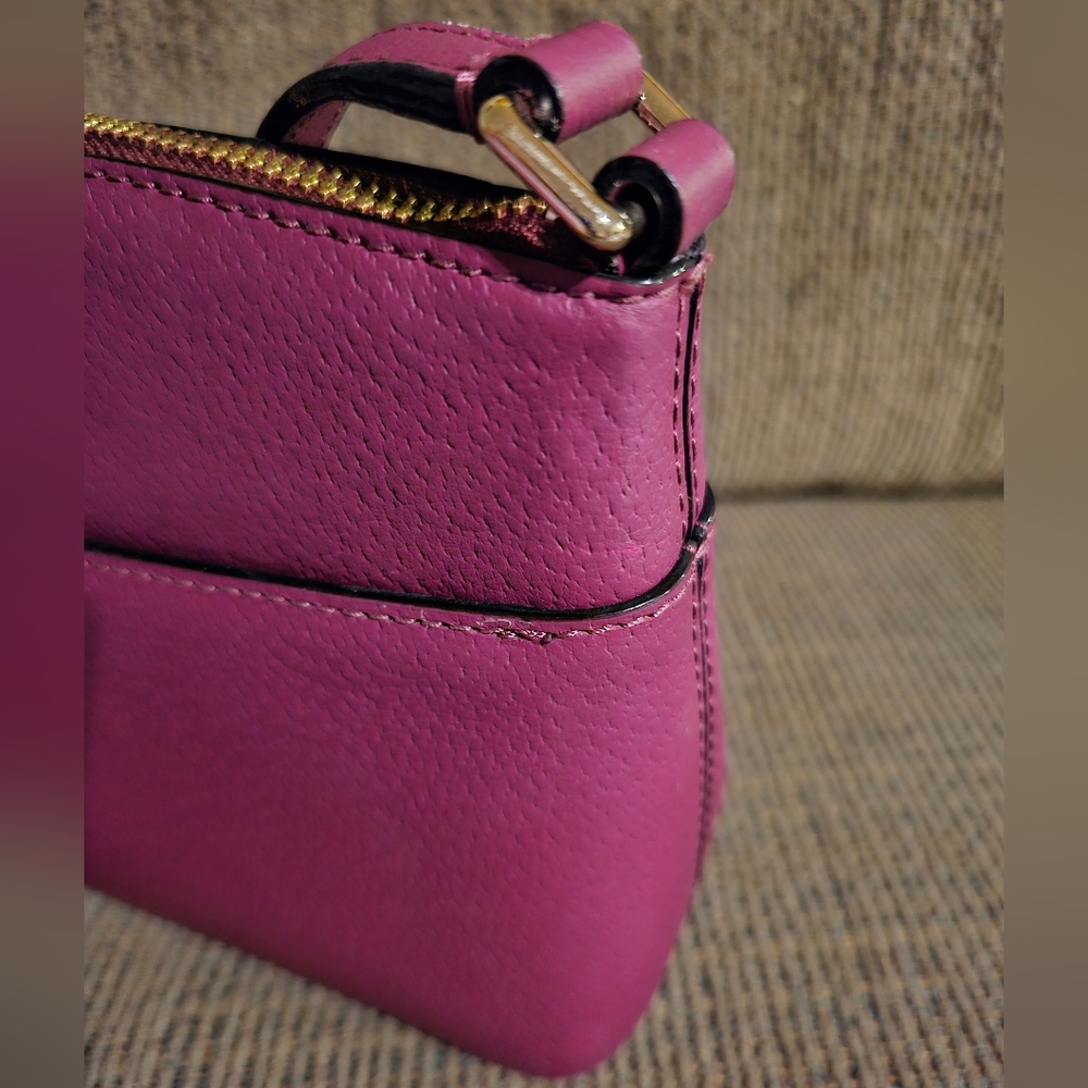 Kate Spade Grove Street Millie Leather Crossbody Cherrywood WKRU4194 NWOT - Picture 4 of 12